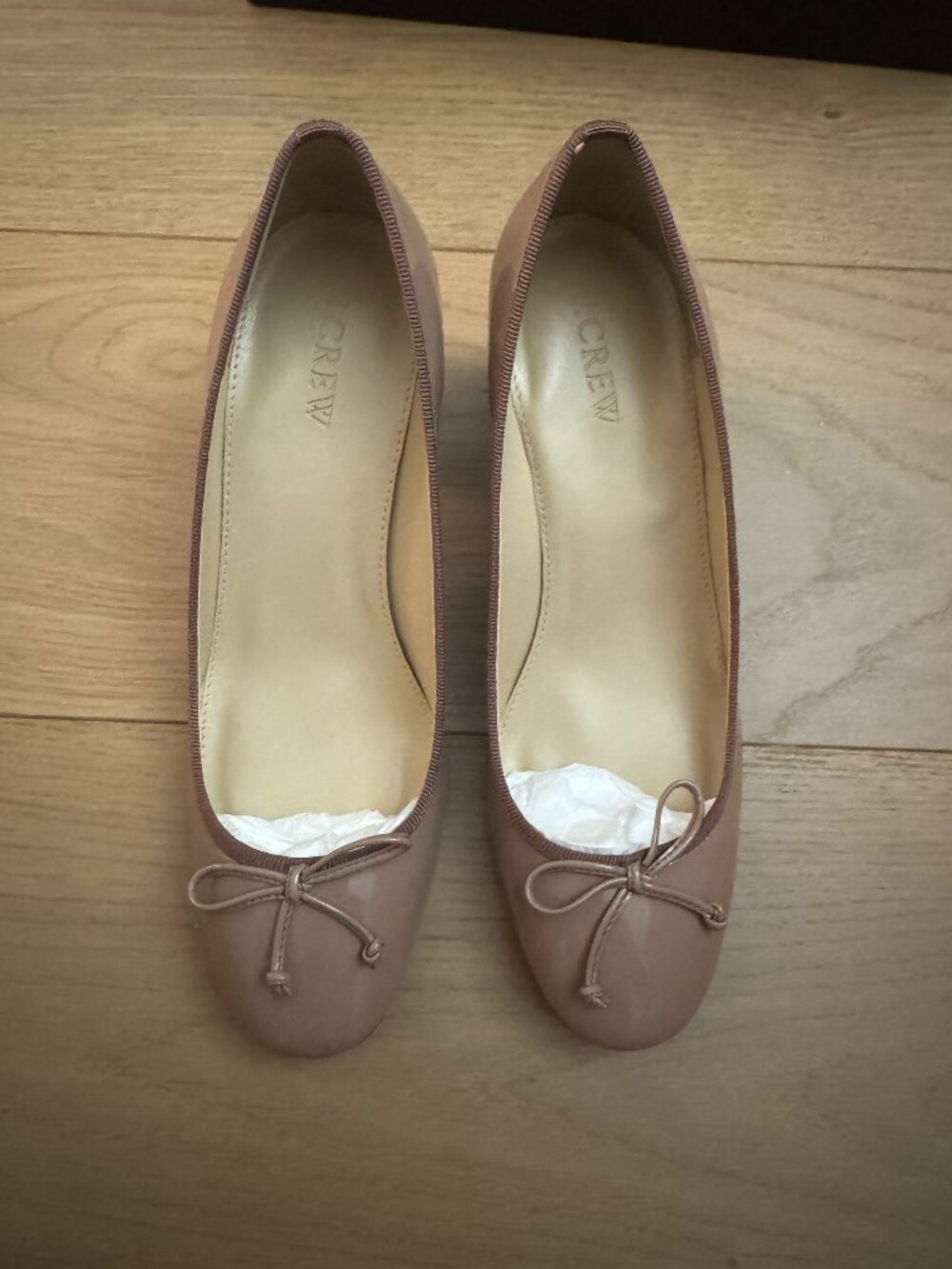 JCrew Patent Ballet Pump - Size 7
